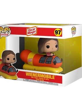 Funko Pop! Rides Wienermobile Figure - Orange, Yellow & Red